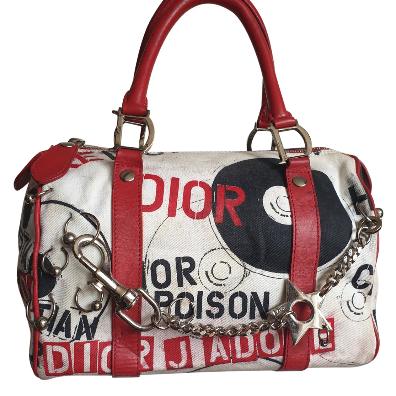 Christian Dior Boston Bag Shoulder Bags