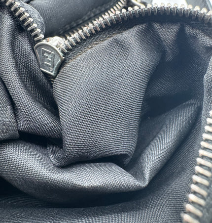 Sac bandoulière Fendi en tissu avec logo