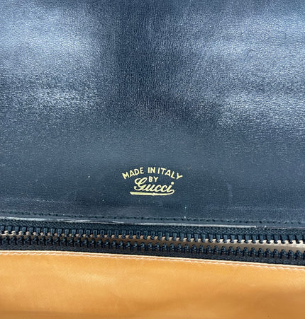 Gucci satin vintage clutch bag