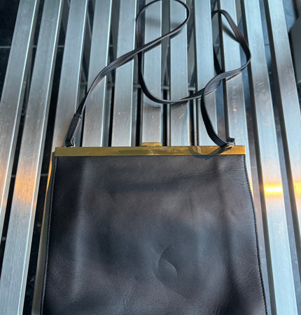Celine clasp crossbody bag