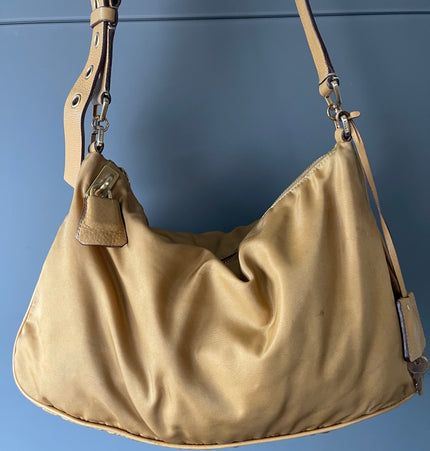 PRADA  cloth shoulder bag