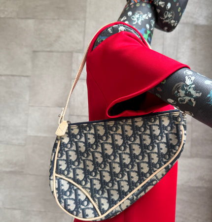 Dior mini saddle shoulder bag
