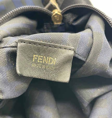 Fendi FF cloth messenger bag