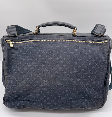 Louis Vuitton large denim laptop bag