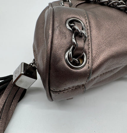 Chanel metallic shoulder bag