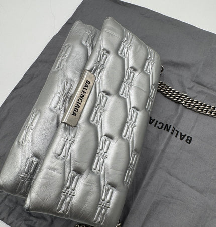 Balenciaga leather crossbody bag