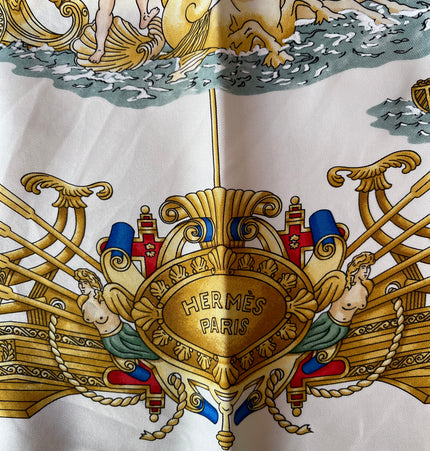 Hermes silk scarf Voiles de Lumiere