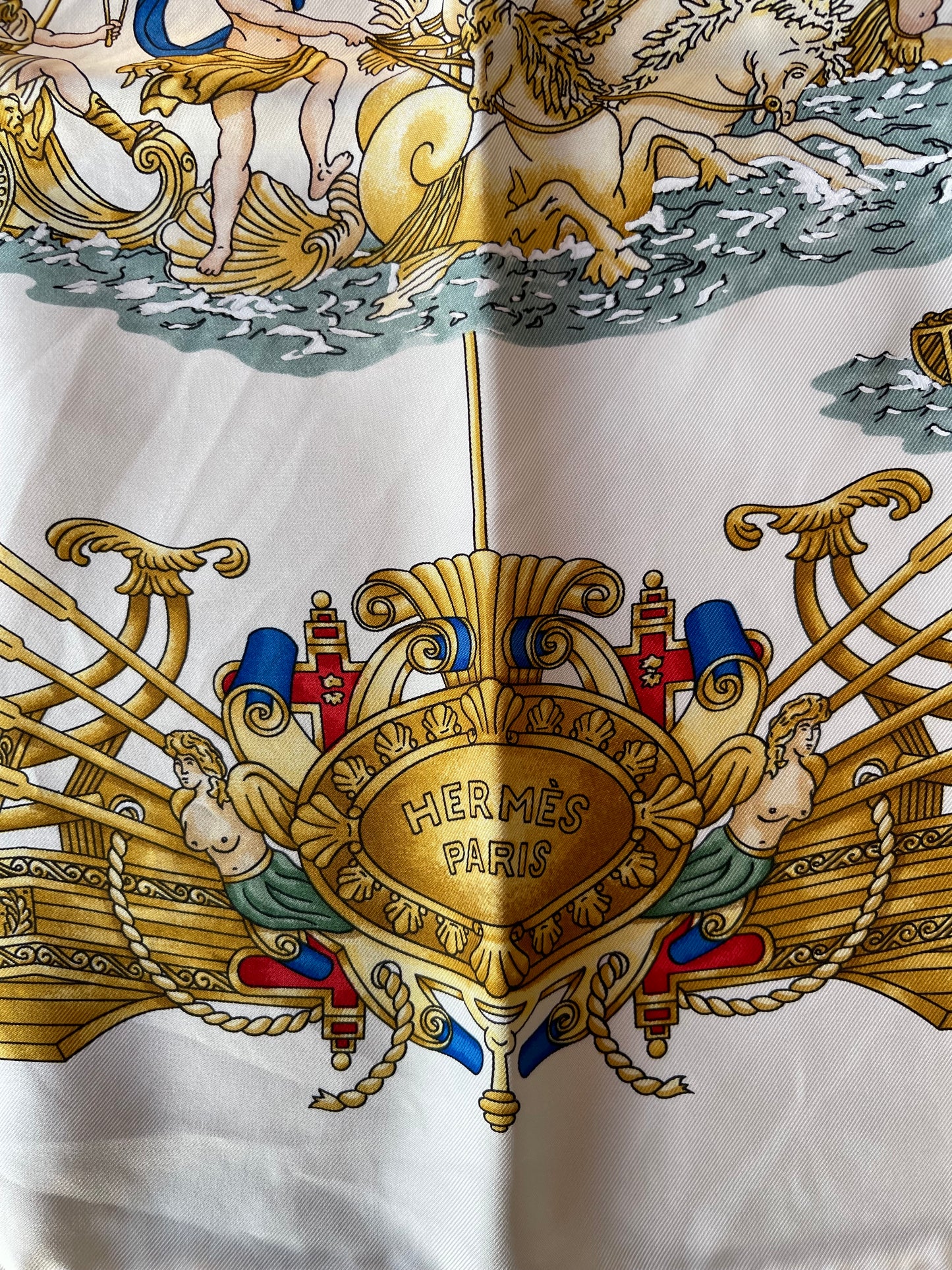 Hermes silk scarf Voiles de Lumiere