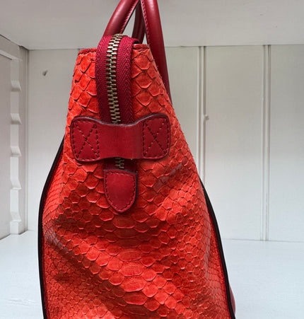 Céline phyton leather Luggage Tote 