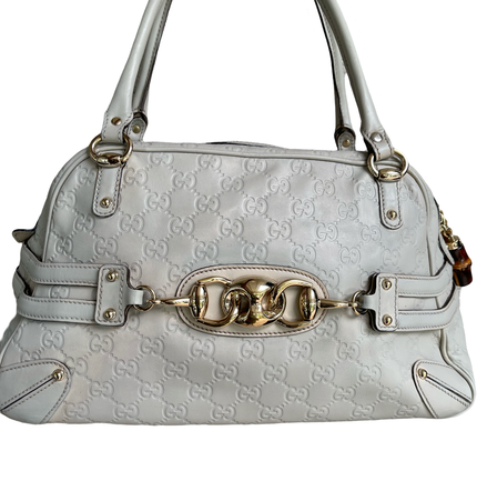 Gucci Horse bit shoulder bag