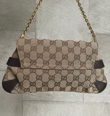 Gucci horse bit shoulder bag