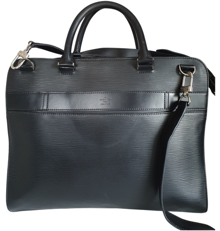 Louis Vuitton porte documen epi leather laptop bag