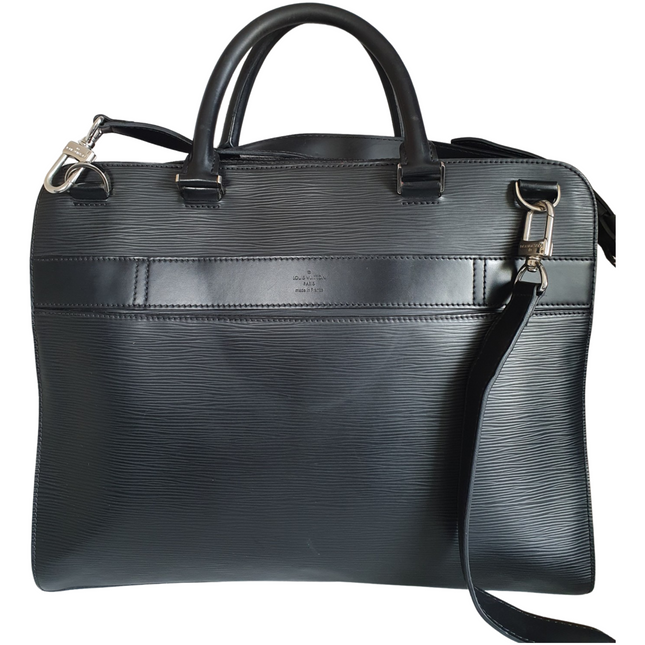 Louis Vuitton porte documen epi leather laptop bag