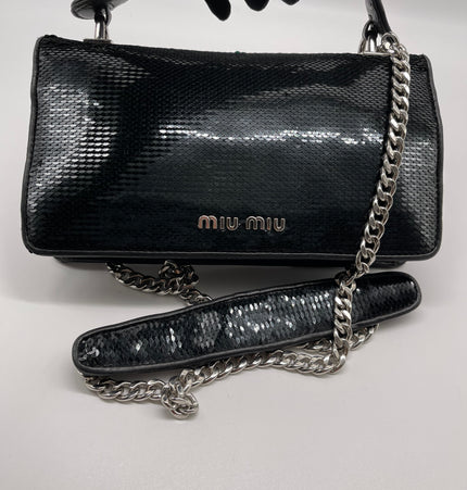 miu miu crystal top handle crossbody bag
