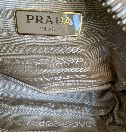 Prada saffiano mini crossbody bag