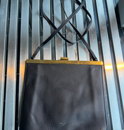 Celine clasp crossbody bag