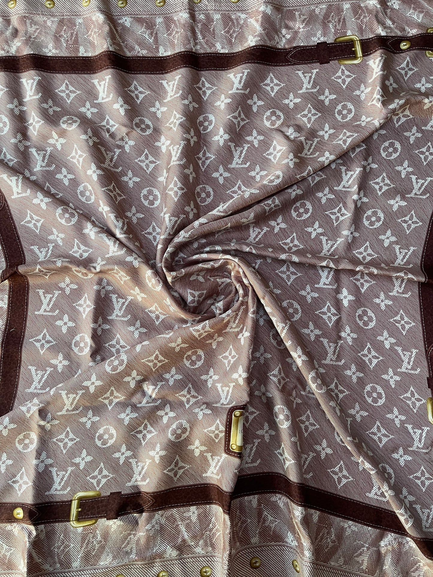 Louis Vuitton silk scarf