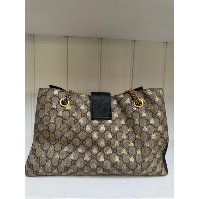Gucci bee padlock shoulder bag