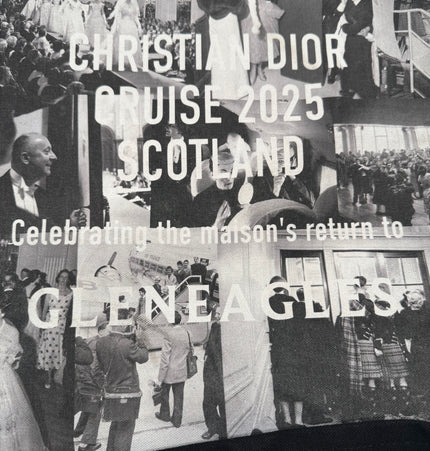 Dior Cruise 2025 Scotland “Glen Eagles” tote bag