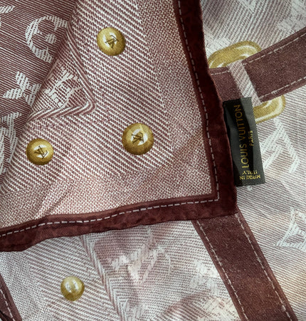 Louis Vuitton silk scarf