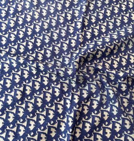 Dior monogram vintage silk scarf