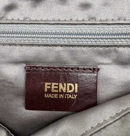 Fendi large baguette shoulder bag