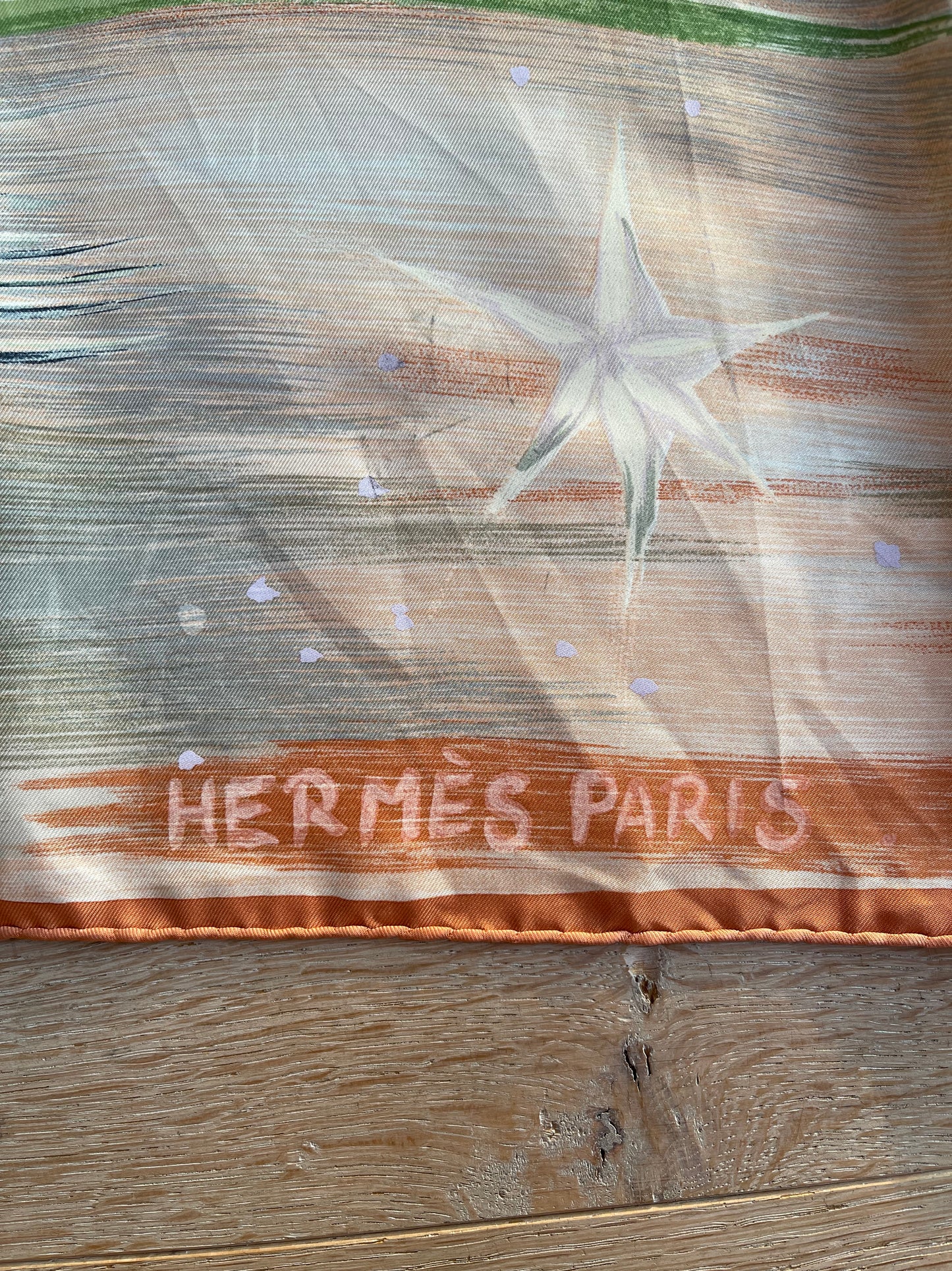 Hermes Feux de Ciel silk scarf