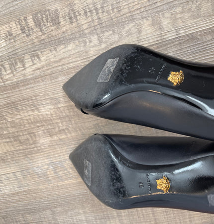 Versace kitten heels