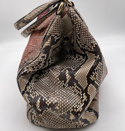 Gucci Soho phyton leather shoulder bag