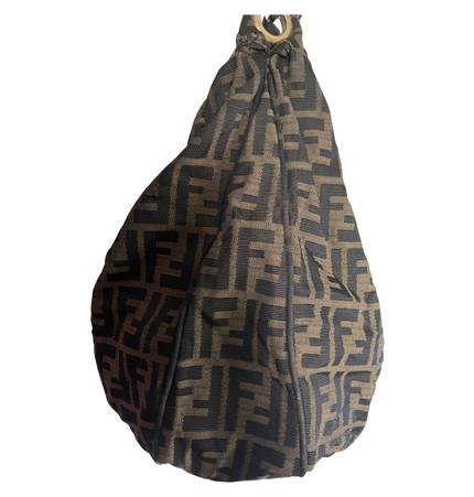FENDI  large zucca shoulder bag