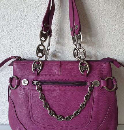 CELINE  triomphe vintage shoulder bag