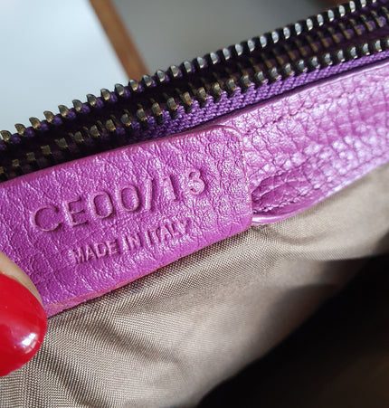 CELINE  triomphe vintage shoulder bag