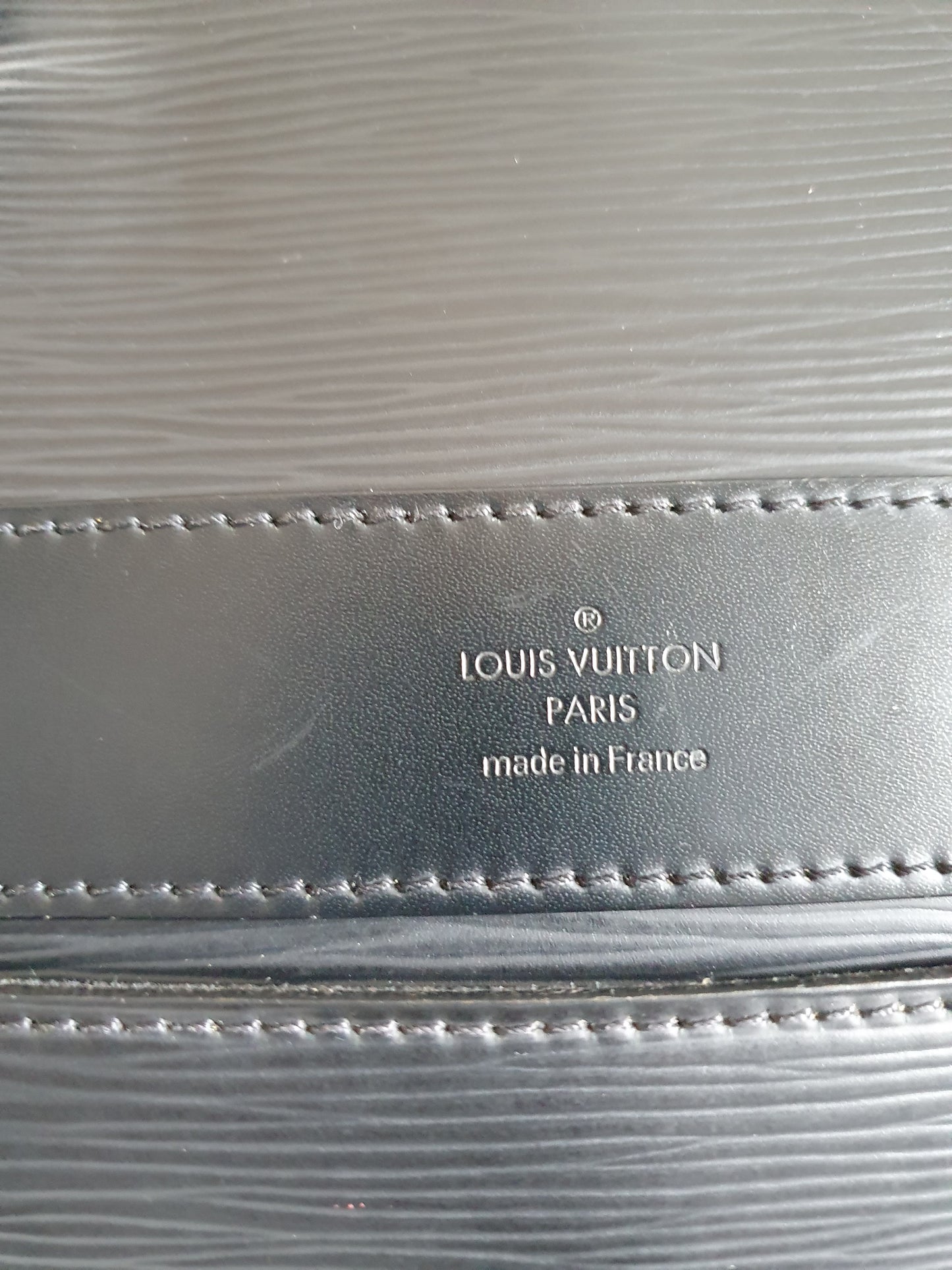 LOUIS VUITTON  porte documen epi leather laptop bag