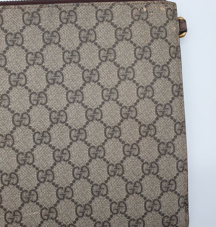 Gucci neo gg monogram animalier clutch bag