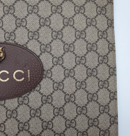 Gucci neo gg monogram animalier clutch bag