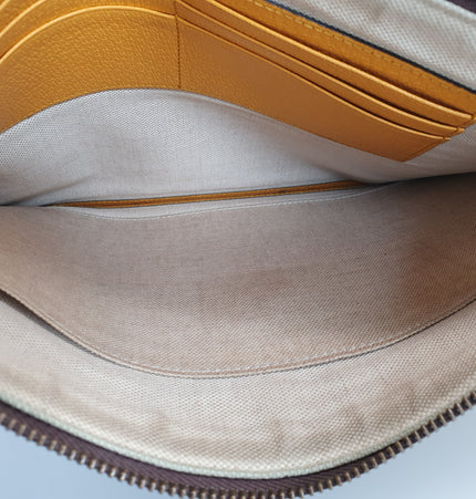 Gucci neo gg monogram animalier clutch bag