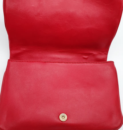 PRADA-Schultertasche aus Leder mit Diagramm