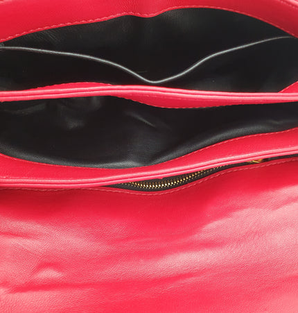 PRADA-Schultertasche aus Leder mit Diagramm