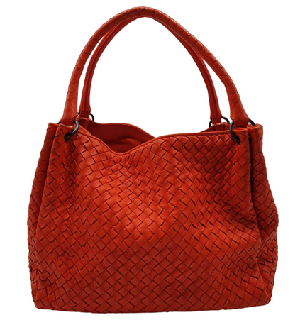 Bottega Veneta gewebte Schultertasche