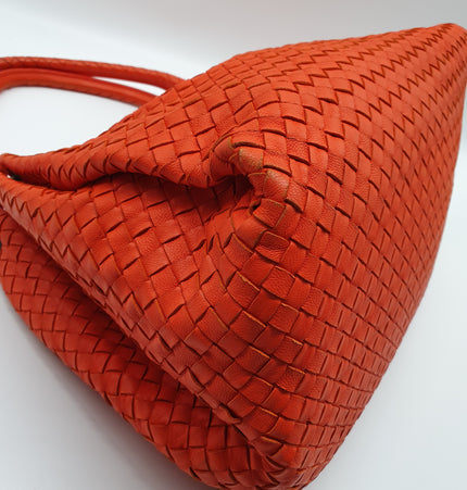 Bottega Veneta gewebte Schultertasche