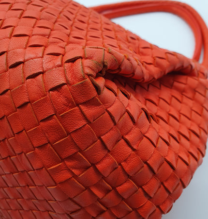 Bottega Veneta gewebte Schultertasche