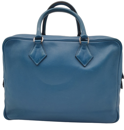 Hermes plume leather handbag