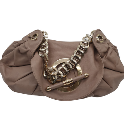 Dior leather shoulder bag