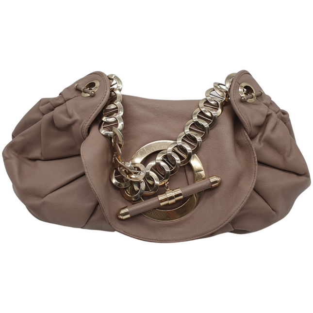 Dior leather shoulder bag