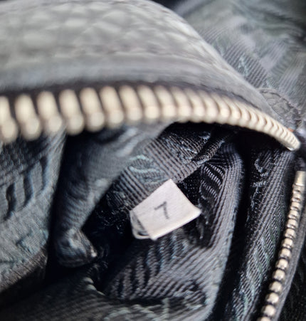 Prada vitello leather handbag
