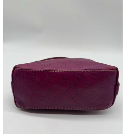 Gucci leather shoulder bag