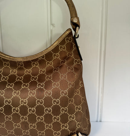 Gucci D ring shoulder bag