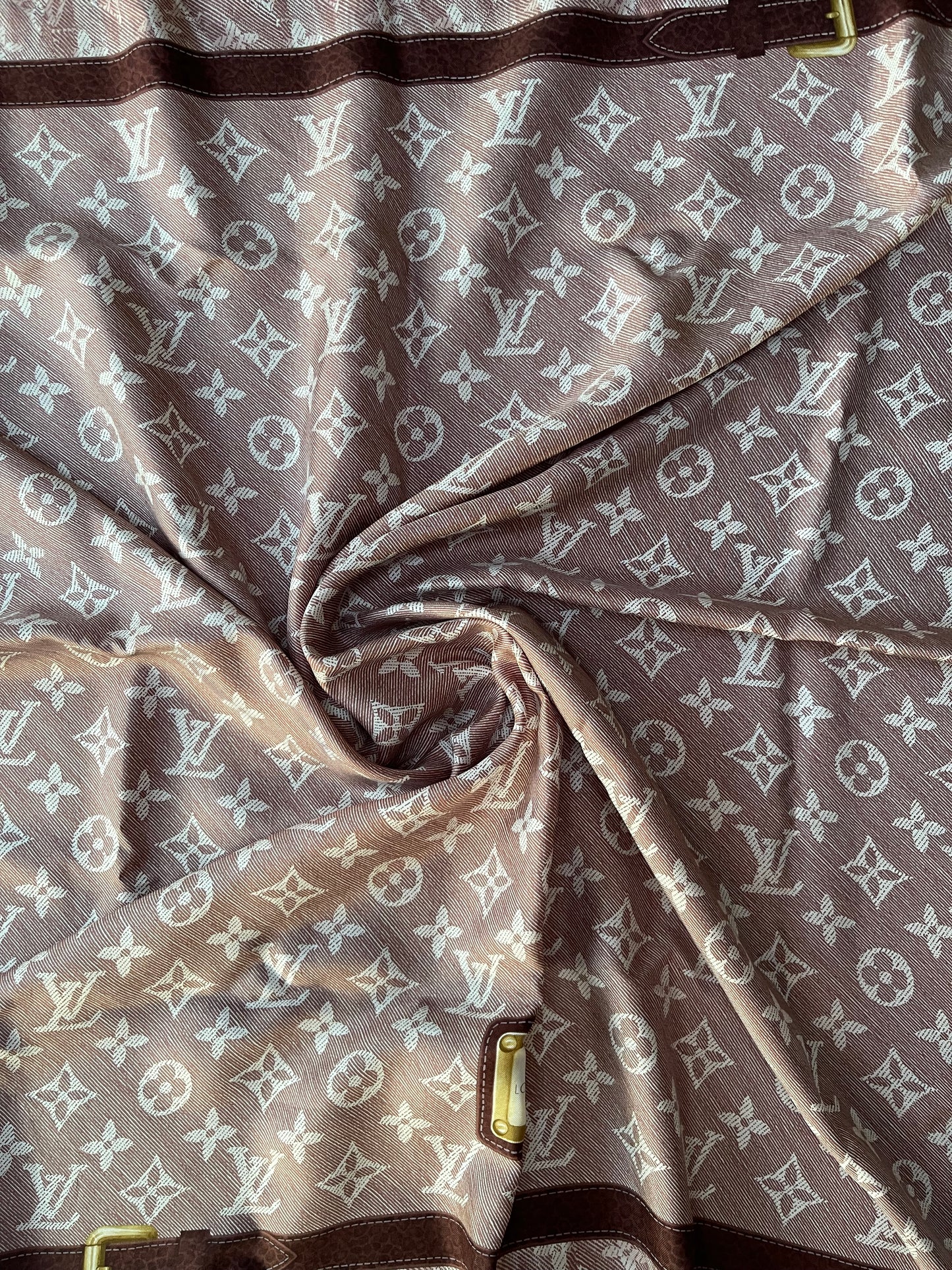 Louis Vuitton silk scarf