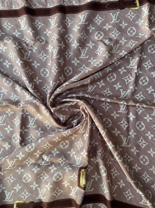 Louis Vuitton silk scarf