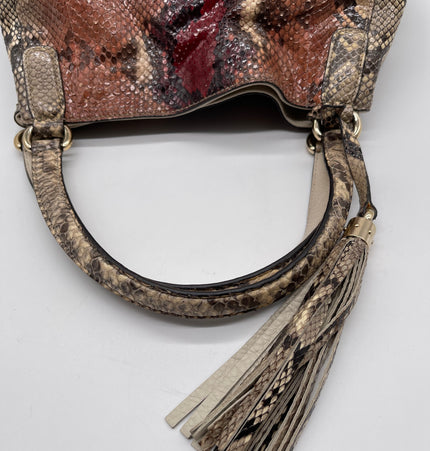 Gucci Soho phyton leather shoulder bag